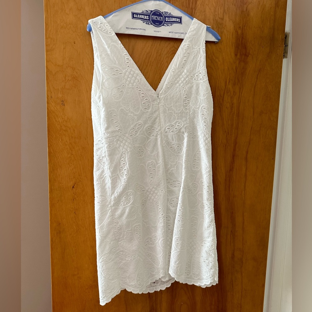 Lily Pulitzer white eyelet dress